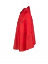 Regenponcho Unisex Waterdicht Rood - One Size - Haps