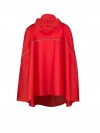 Regenponcho Unisex Waterdicht Rood - One Size - Haps