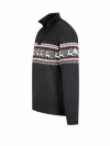 BJØRNSON Holger Scandinavische Gebreide Pullover Trui Teddy Voering Heren - Beige