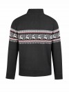 BJØRNSON Holger Scandinavische Gebreide Pullover Trui Teddy Voering Heren - Beige