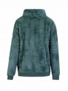 BJØRNSON Ilmi Coral Fleece Trui Pullover Dames - Groen