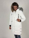 BJØRNSON Winterjas Warm Gewatteerd Dames Wit - 36-52 - FRIDA