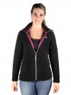 Fleece Vest 4 Seizoenen Dames Zwart - 36-56 - JENNA