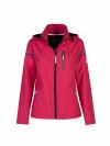 BJØRNSON Softshell Zomerjas Dames Granita Rood - Winddicht - Ademend - JINTE