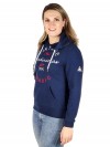 BJØRNSON Hooded Sweater 4 Seizoenen Dames Donkerblauw - 36-52 - JULIA