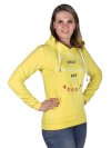 BJØRNSON Hooded Sweater 4 Seizoenen Dames Geel - 36-52 - JULIA