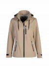 BJØRNSON Softshell Jas 4 seizoenen Dames Beige - KAISA