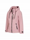 BJØRNSON Softshell Jas 4 seizoenen Dames Oud Roze - KAISA