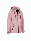 BJØRNSON Softshell Jas 4 seizoenen Dames Oud Roze - KAISA
