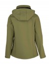 Softshell Jas 4 Seizoenen Dames Mayfly groen - 36-56 - LAYNA