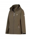 Softshell Jas 4 Seizoenen Dames Tarmac Bruin - 36-56 - LAYNA