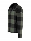 Houthakkers Fleece Vest (Lumberjack) Groen - M-6XL- LONDON