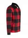Houthakkers Fleece Vest (Lumberjack) Rood- M-6XL- LONDON