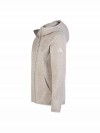 BJØRNSON Gebreid Hooded Vest 4 seizoenen Dames Beige Melange - MAREN