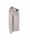 BJØRNSON Gebreid Hooded Vest 4 seizoenen Dames Beige Melange - MAREN