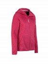 BJØRNSON Gebreid Hooded Vest 4 seizoenen Dames Granita Rood Melange - MAREN