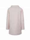 BJØRNSON Milla Curly Fleece Parka Jas Dames - Winterjas - Off-White