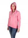 BJØRNSON Hooded Sweatvest 4 Seizoenen Dames Roze - 36-52 - NOOR