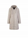 BJØRNSON Ona Parka Sherpa Fleece Vest Dames 4 seizoenen - Beige