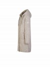 BJØRNSON Ona Parka Sherpa Fleece Vest Dames 4 seizoenen - Beige