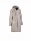 BJØRNSON Ona Parka Sherpa Fleece Vest Dames 4 seizoenen - Beige