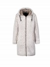 BJØRNSON Ona Parka Sherpa Fleece Vest Dames 4 seizoenen - Beige