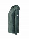 BJØRNSON Rane Coral Fleece Hoody Trui Pullover Dames - Dennengroen