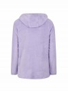 BJØRNSON Rane Coral Fleece Hoody Trui Pullover Dames - Lila