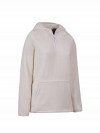 BJØRNSON Rane Coral Fleece Hoody Trui Pullover Dames - Off-White