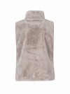 BJØRNSON Riga Bont Bodywarmer Dames - Faux Fur - Imitatie bont - Nepbont - Winddicht -  Beige