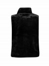 BJØRNSON Riga Bont Bodywarmer Dames - Faux Fur - Imitatie bont - Nepbont - Winddicht -  Zwart