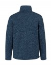 Gebreid Vest 4 seizoenen Heren Donkerblauw Melange - Maat M-3XL - RUBEN 