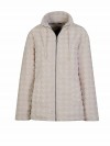 BJØRNSON Samanta Coral Fleece Vest Dames 4 seizoenen - Zacht - Off-White