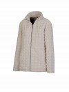 BJØRNSON Samanta Coral Fleece Vest Dames 4 seizoenen - Zacht - Off-White