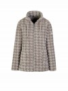 BJØRNSON Samanta Coral Fleece Vest Dames 4 seizoenen - Zacht - Zand-Beige