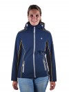 BJØRNSON Softshell Jas Zomer Dames Donkerblauw - SANNA