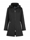 Softshell Jas Parka Dames Teddy Voering Zwart - 36-56 - SIGNE