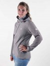 BJØRNSON Softshell Jas Winddicht Dames Grijs SILJE