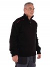 Schipperstrui 30% wol 70% acrylic - Zwart - Storvik - Clayton