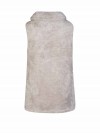 BJØRNSON Syrin Coral Fleece Bodywarmer Dames Zacht / 4 seizoenen - Beige