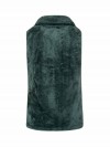 BJØRNSON Syrin Coral Fleece Bodywarmer Dames Zacht / 4 seizoenen - Dennengroen