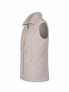 BJØRNSON Syrin Coral Fleece Bodywarmer Dames Zacht / 4 seizoenen - Off-White