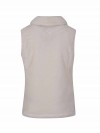 BJØRNSON Syrin Coral Fleece Bodywarmer Dames Zacht / 4 seizoenen - Off-White