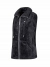 BJØRNSON Syrin Coral Fleece Bodywarmer Dames Zacht / 4 seizoenen - Zwart
