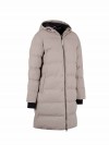 BJØRNSON Thordis Winterjas Dames Warm Gewatteerd - Beige