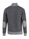 BJØRNSON Fijn Gebreid Pullover (fleece-gevoerd) Heren Antraciet Grijs - S-4XL - THYMO