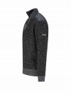 STØRVIK Fijn Gebreid Pullover (fleece-gevoerd) Heren Antraciet Grijs - S-4XL - THYMO