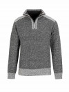 BJØRNSON Fijn Gebreid Pullover (fleece-gevoerd) Heren Olijfgroen - S-4XL - Thymo