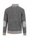 BJØRNSON Fijn Gebreid Pullover (fleece-gevoerd) Heren Olijfgroen - S-4XL - Thymo