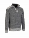 BJØRNSON Fijn Gebreid Pullover (fleece-gevoerd) Heren Olijfgroen - S-4XL - Thymo